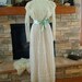 SALE 50 percent off Vintage 1900 Lace Victorian Wedding Bridal Gown on English Embroidered Net