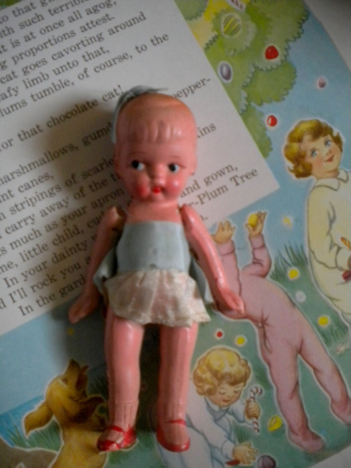 1930s Bisque Doll / antique doll / Deco Dolly
