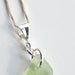 Soft Green - Sea Glass Pendant