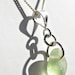 Soft Green - Sea Glass Pendant