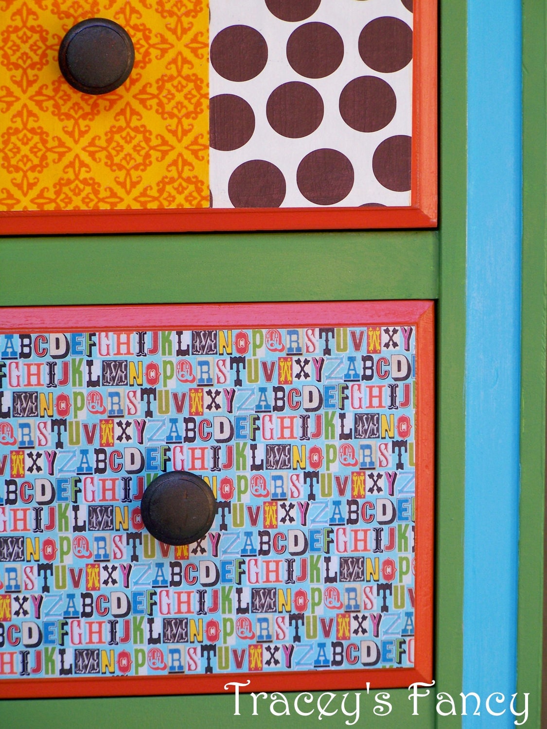 Painted Cottage Dresser/Chest of Drawers "Happy" - MADE TO ORDER