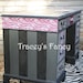 Custom Painted Vintage Pedestal Desk - MADE TO ORDER