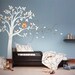 Tree Wall Decal Wall Sticker Nersery Decal - Owl on Tree - Children Wall Decal -dd1020