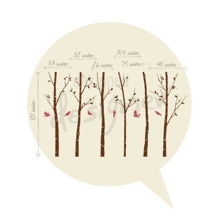 Original Design - Tree wall decal Nursery Wall Decal