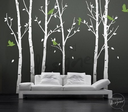 Free Owl Decal - THE ORIGINAL Tree Wall decal Wall sticker - Birds in the Urban Forest tree decal - dd1014