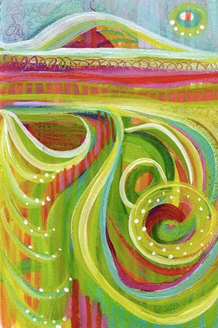 Contemporary Original Abstract Modern Painting A COMPASSIONATE EYE