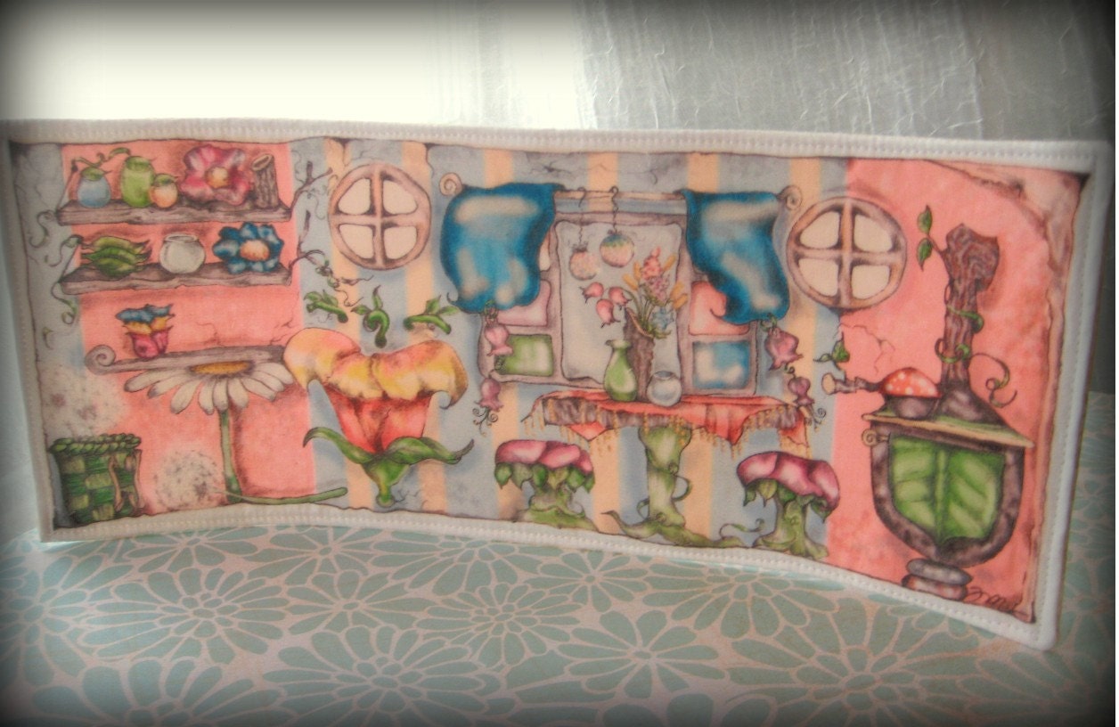 Kitchen Interior Scene for Interchangeable Fairy House