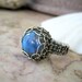 Labradorite ring in sterling silver