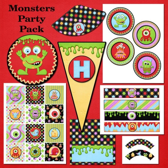 Monster Printable Party Pack