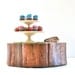 LARGE Tree Stump Centerpiece