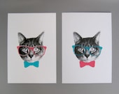 gee whiskers series: 5x7 print