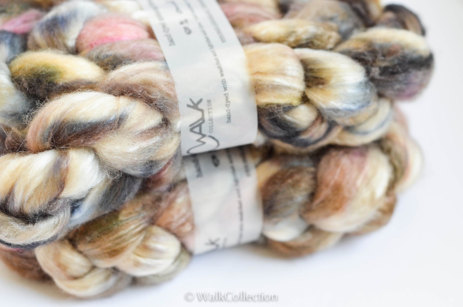 hand-dyed camel hair / mulberry silk top