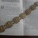 1933 Souvenir bracelet from Chicago World's Fair Hall of Science