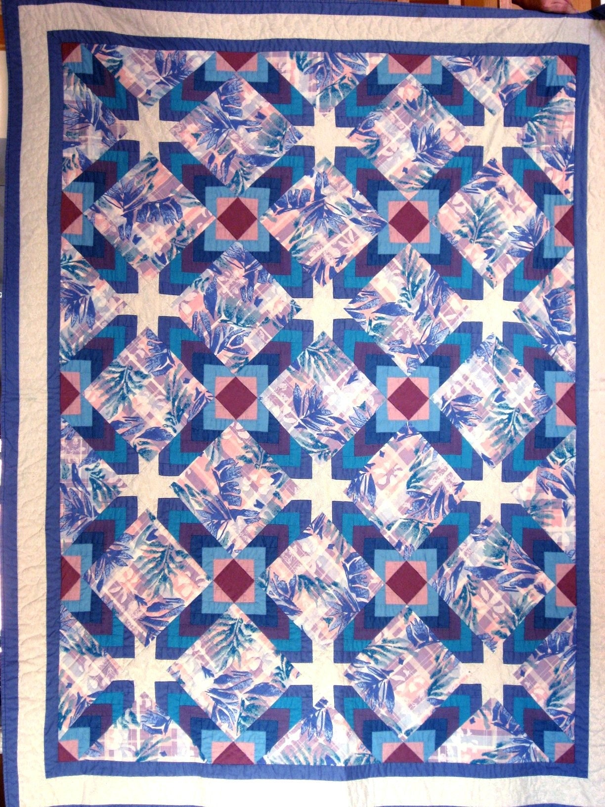 Quilt -- Chevrons and Stars