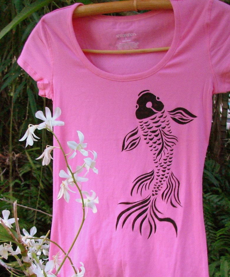 Bali Koi Pink Tee