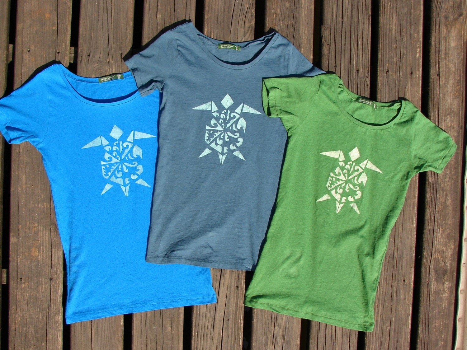 Origami Sea Turtle Organic Cotton Tee