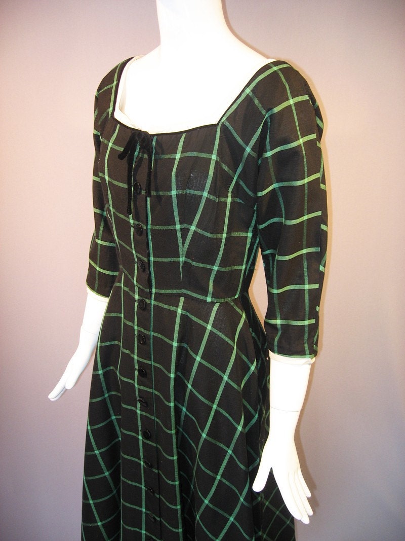 vintage 1950's dress