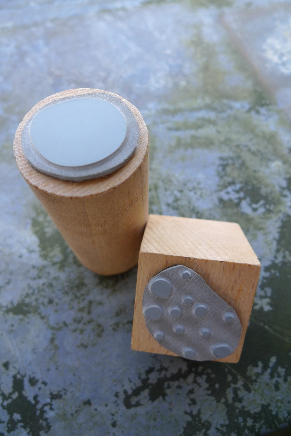 Dots and Drops - Wooden Stamp Set