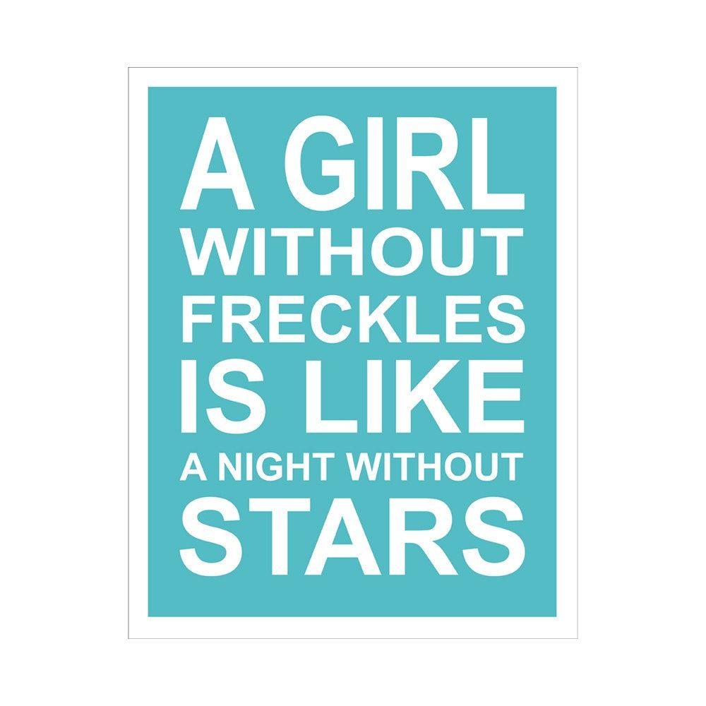 GIRL QUOTE 11x14 inch print by Finny and Zook