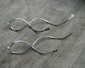 Swirl Earring Findings