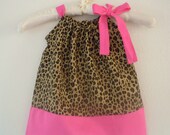 Boutique Leopard Print Pillowcase Dress
