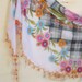FREE...WHITE mixed colorful, Traditional Turkish Oya Scarf,authentic, romantic, elegant, fashion,weddings,bridal,vintage,rustic