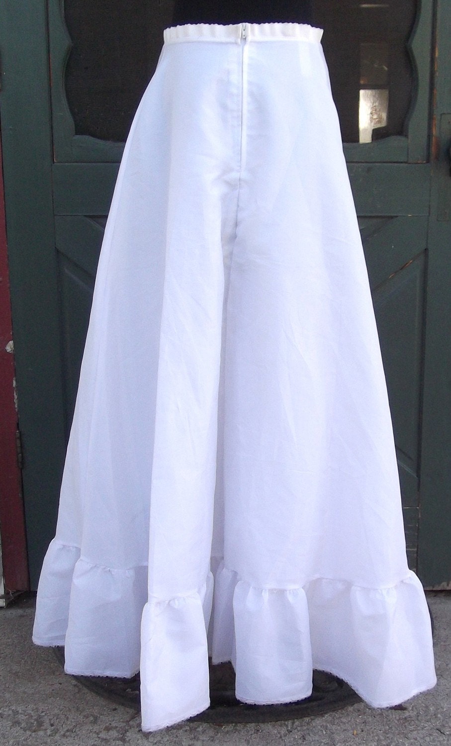 Vintage 1960's White Wedding Crinoline Petticoat Bridal Underskirt