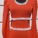 Vintage 1970's Long & Luscious Orange Maxi Dress Gown That Glides With Every Movement