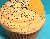 LEMON POPPY SEED Jumbo Cupcake Candle