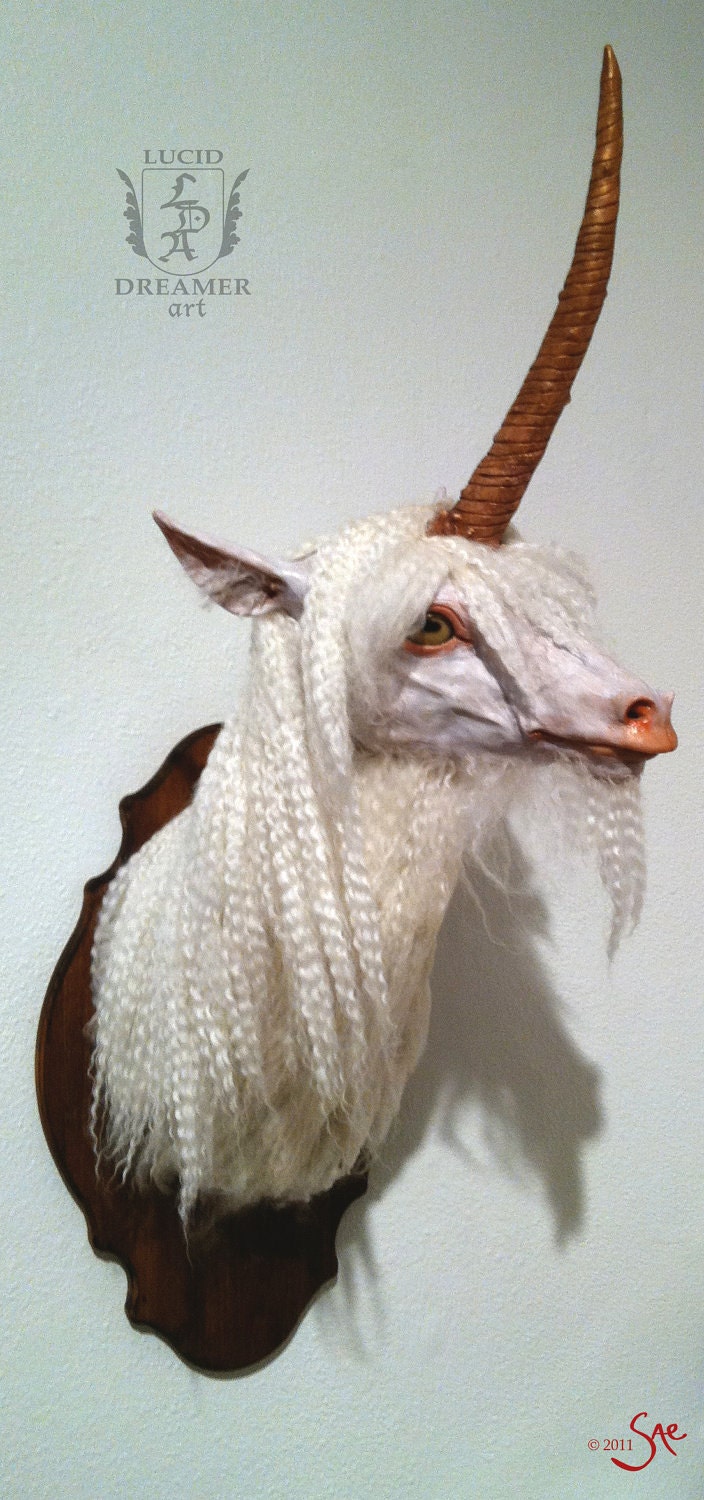 Fantasy Taxidermy: Unicorn