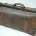 Amazing Antique French Doctor Bag Traveling Bag