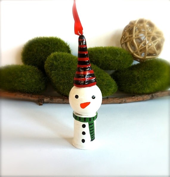 items similar to snowman ornament wooden christmas tree items similar to snowman ornament wooden christmas tree