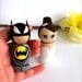 Kokeshi Superhero Wedding Cake Topper Custom Superhero Kokeshi Wood Peg Doll Hero Collectable Bridal Shower Gift Comic Books Character