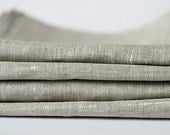 ECO Napkins. Set of 8 Reusable Linen Napkins. Classic style. Size: 18" X 18"(45cm X 45cm).