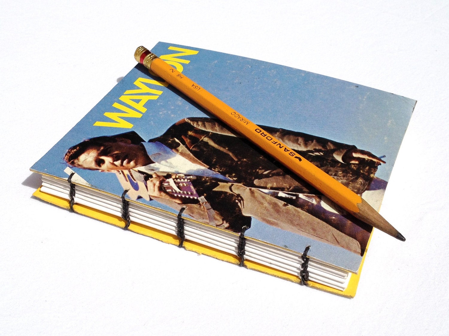 Waylon Jennings Record Cover Art Journal Notebook Sketchbook