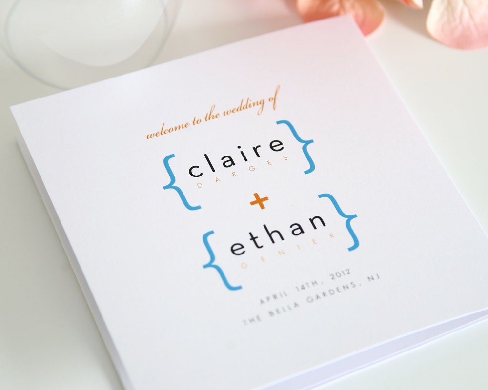 Addition of Love Ceremony Programs, Purchase this Deposit to Get Started