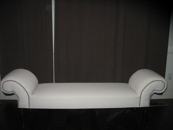 listing for Chantal - Custom Upholstered Bench with 98840 Fire Truck