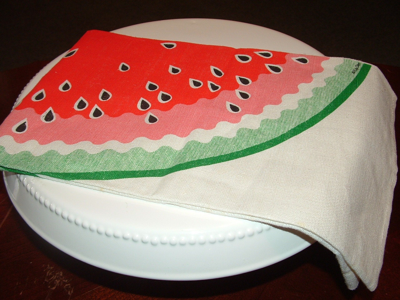 Kay Dee design Watermelon Pure Linen Dishcloth
