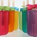 Fruity Rainbow Glycerin Soap Pop for Party Favors, Birthdays or Gifts