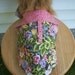 Pink Floral Cat Harness Shirt - Summer Walks - Medium