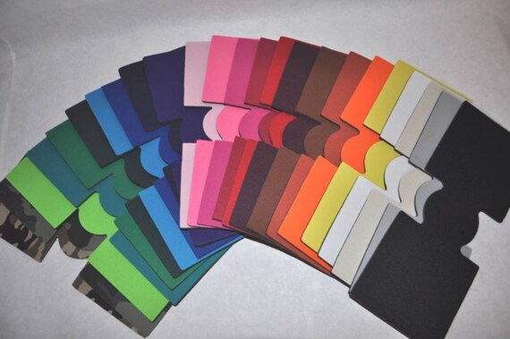25 Blank Unsewn Can Koozies 24 Colors to by MonogrammersSupply