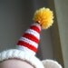Clown Bear coverall Hat. 9-18months