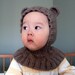 Bear Coverall Hat 9-18 months