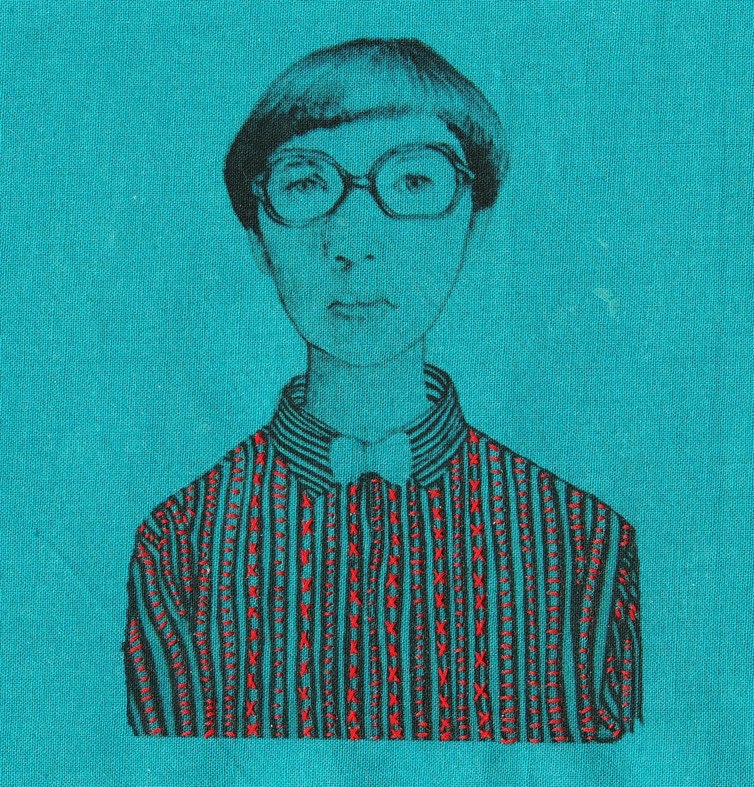 Threaded Girl Embroidery