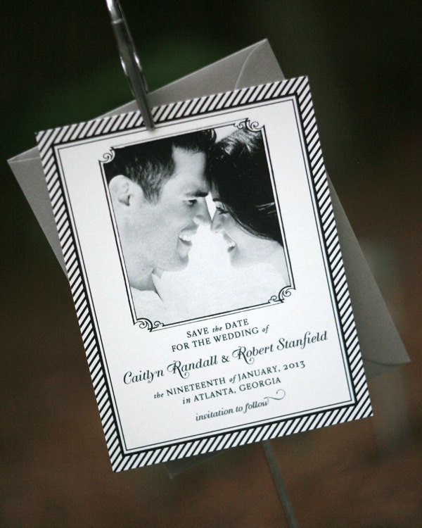 In print Photo Save the Date