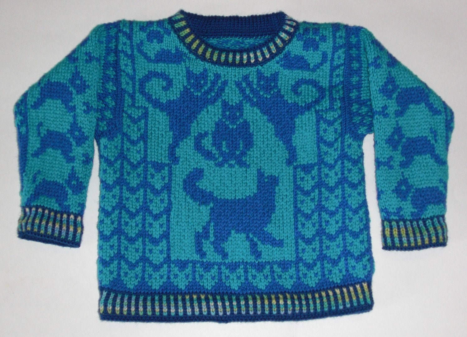 Three Year Animals Sweater