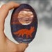 Felted Soap Fox and the Full Moon ( White Tea & Ginger )
