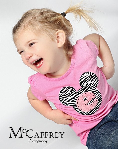 Disney Vacation Shirt, for your little Mickey or Minnie Mouse, with or without initial applique