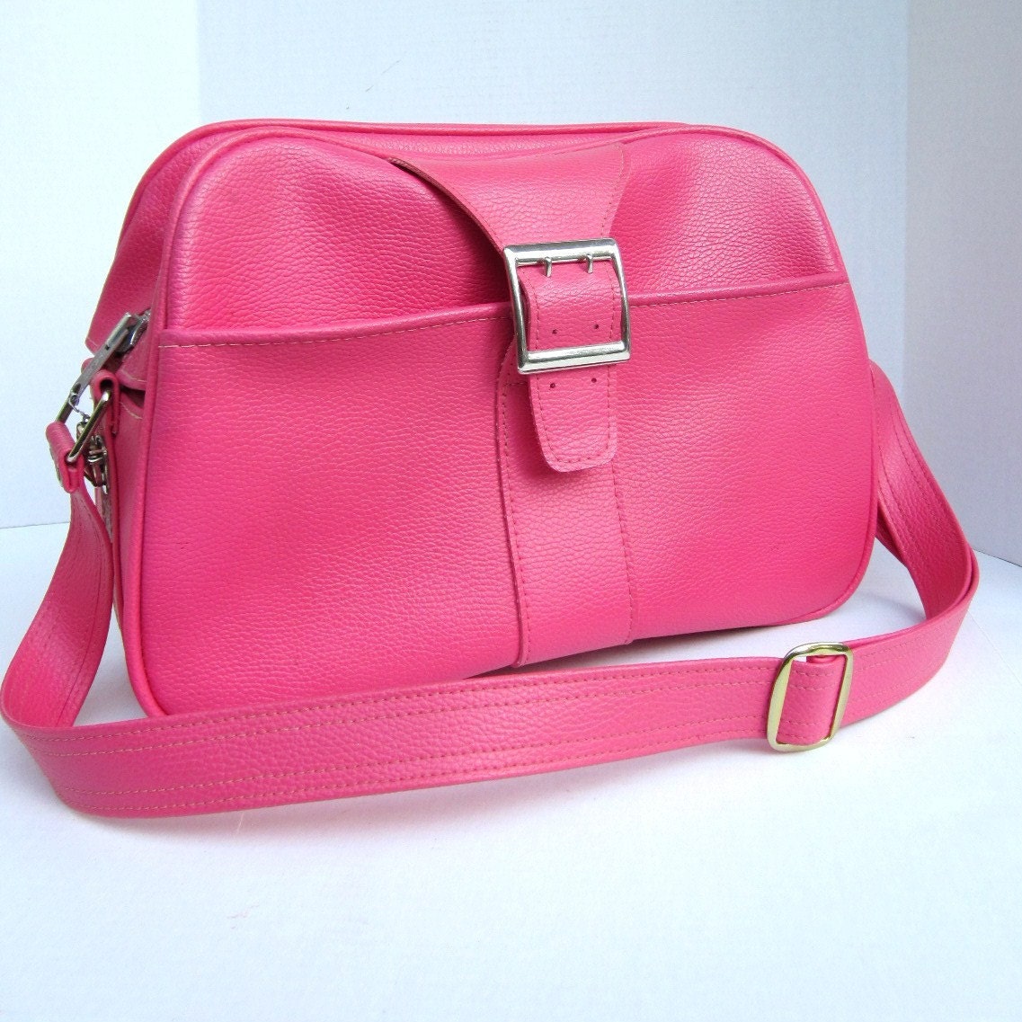 Hot Pink Carry On Shoulder Bag Samsonite Royal by SwearToMod