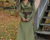 Organic Clothing - Tibetan Women Mountain Dress ( Organic Fleece)